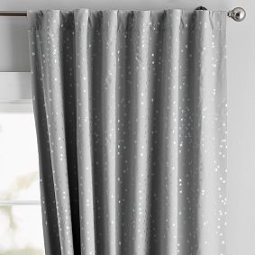 Iridescent Stars Blackout Curtain