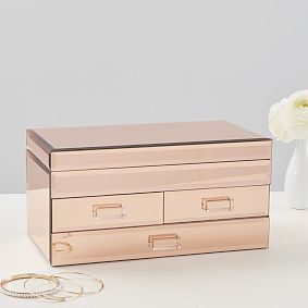 Mirrored Jewelry Box