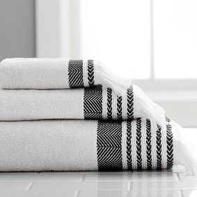 Boho Fringe Bath Towels