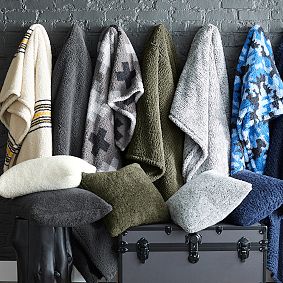 Cozy Surplus Sherpa Throw