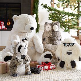 Giant Polar Bear Rockin Plush Speaker