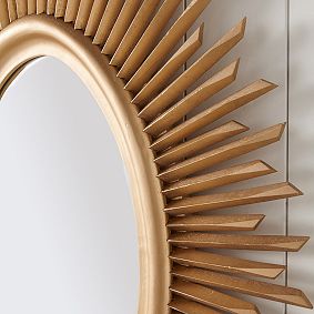 Gold Sunburst Mirror