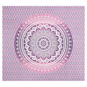 Printed Tapestry, Pink/Purple