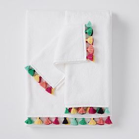Tassel Bath Washcloth