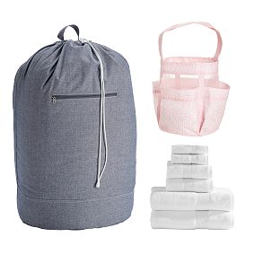 Shower &amp; Laundry Set, Mini Dot