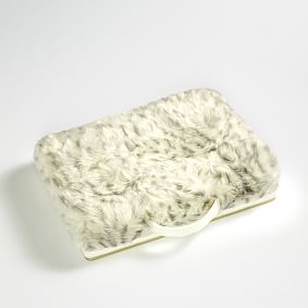 Faux-Fur Minimalist Lapdesk