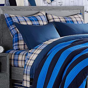 Field House Plaid Pillowcase