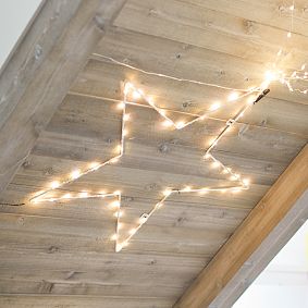 Star Outline Wall Light