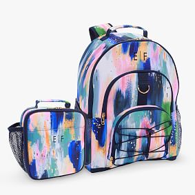 EttaVee Gear-Up Brushstrokes  Backpack &amp; Classic Lunch Box Bundle, Set of 2