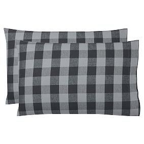 Buffalo Check Organic Flannel Sheet Set