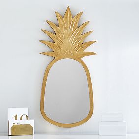 Lilly Pulitzer Pineapple Decorative Mirror | Pottery Barn Teen display picture 3
