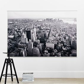 New York City Skyline Mural