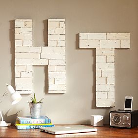 Reclaimed Wood Letters