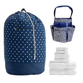 Shower &amp; Laundry Set, Mini Dot