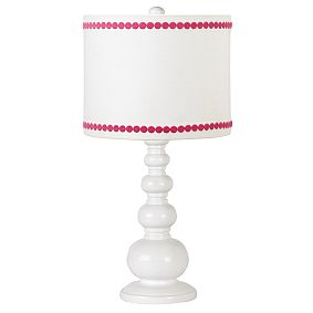 Embroidered Dot Shade With Bubble Up Base