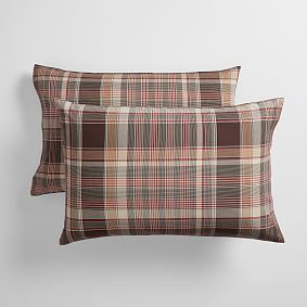 Cascade Plaid Pillowcases