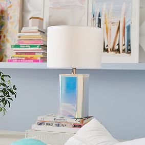 Iridescent Table Lamp