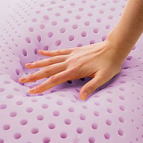 Lavender-Infused Memory Foam Pillow Insert