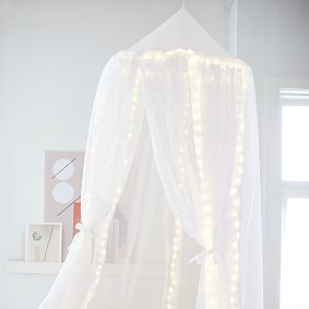Round Light Up Fairy Light Canopy
