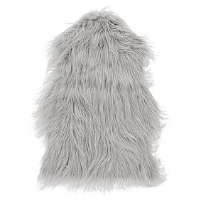 Faux-Fur Chair Throw