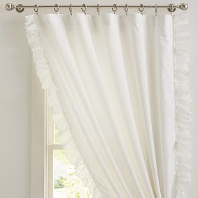 Luxe Linen Ruffle Curtain
