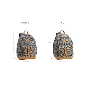 Northfield Black Ditsy Floral Backpack