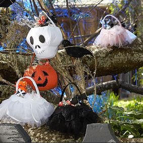 White Tulle Treat Bag