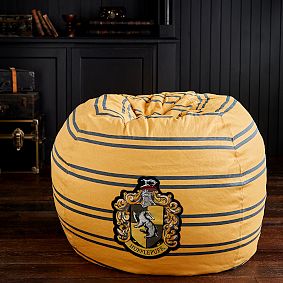 Large Harry Potter™ Hufflepuff™ Yellow Bean Bag Chair