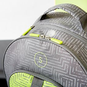 Gear-Up Circuit Neon Yellow Reflective Backpack