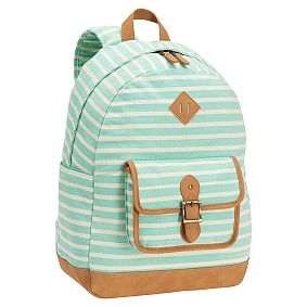 Northfield Mint Stripe Backpack