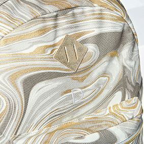 Northfield Gold Marble Metallic Backpack