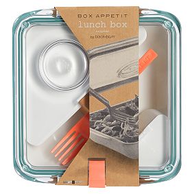 Black &amp; Blum Olive/Coral Lunch Box