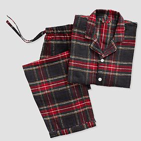 Tartan Plaid Organic Flannel Pajama Set