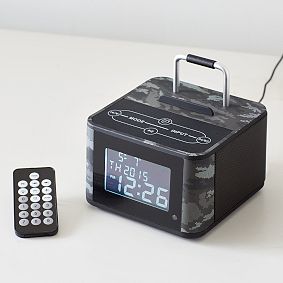 Triple C Groove And Go Bluetooth&#174; Alarm Clock, Digi Camo