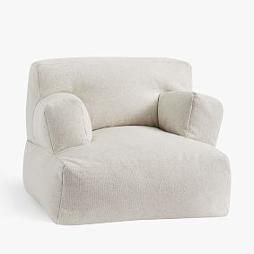 Tweed Ivory Eco Lounger