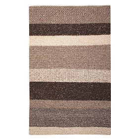 Auburn Stripe Wool Rug