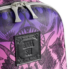 Anna Sui Purple Butterfly Backpack