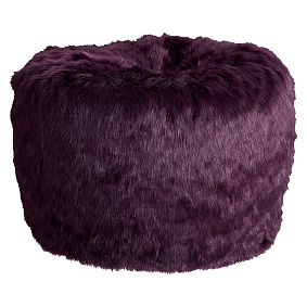 Large Anna Sui Purple Beanbag