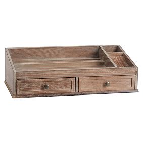 Classic Wooden USB Tech Caddy