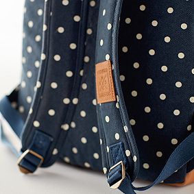 Northfield Navy Dot Backpack