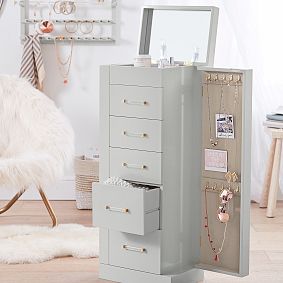 Elle Lacquer Jewelry Floor Tower