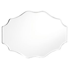 Frameless Mini Mirrors, Set of 3