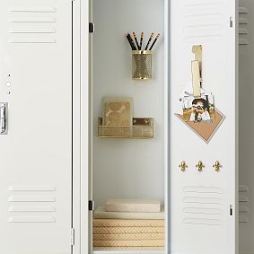 Metal Locker Caddies, Set of 2