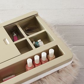 Faux-Fur Deluxe Mani/Pedi Lapdesk