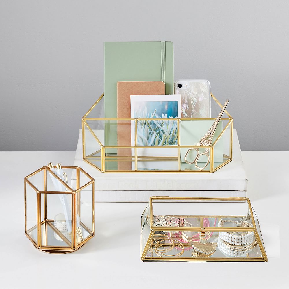 Skyline Desk &amp; Beauty Set