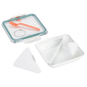 Black &amp; Blum Olive/Coral Lunch Box