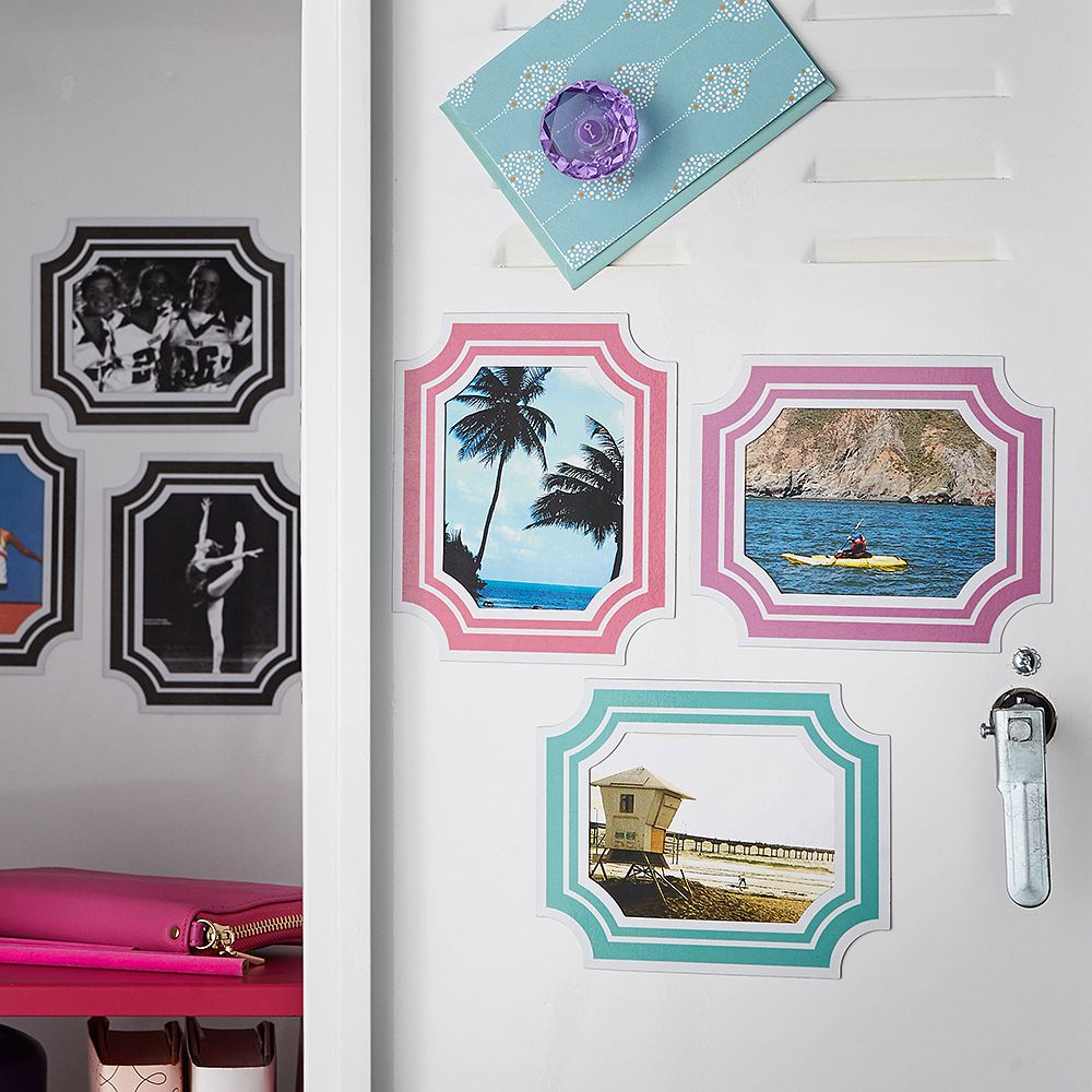 Decal Picture Frames, Set of 3