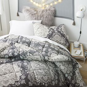 Himalayan Faux-Fur Euro Pillow Cover