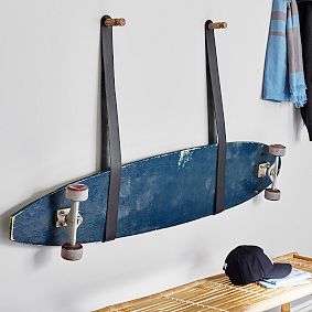 Leather Wall Equipment Holder