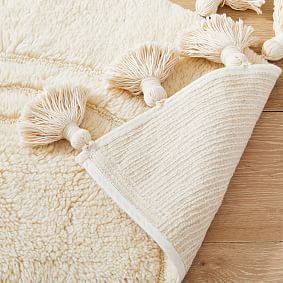 Boho Tassel Shaped Rug